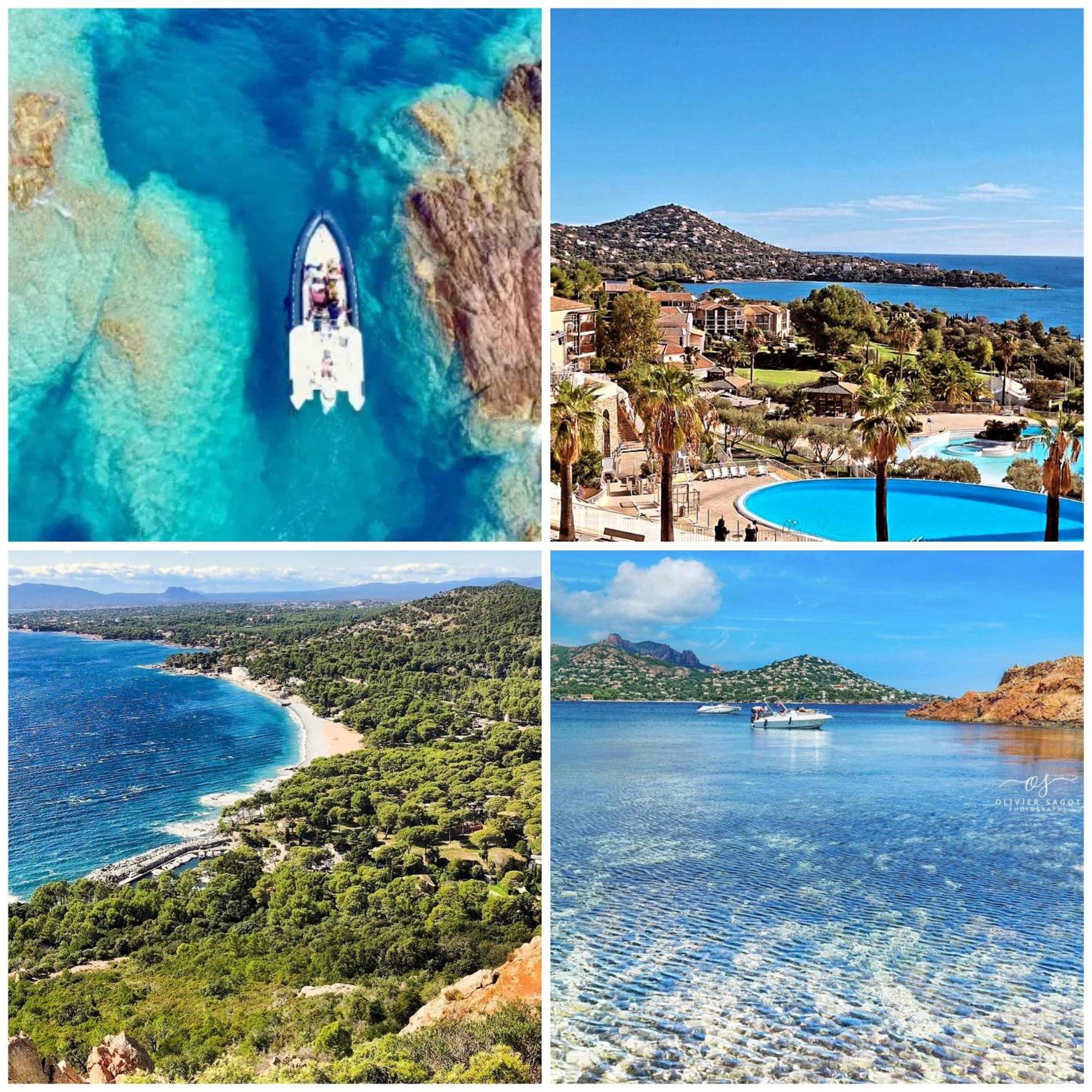 T2 En Rez De Jardin Privatif Cloture , Cap Esterel Pierre Et Vacances ,Piscine Chauffee Des Le 05 Avril Au 02 Novembre Saint-Raphaël Exterior foto